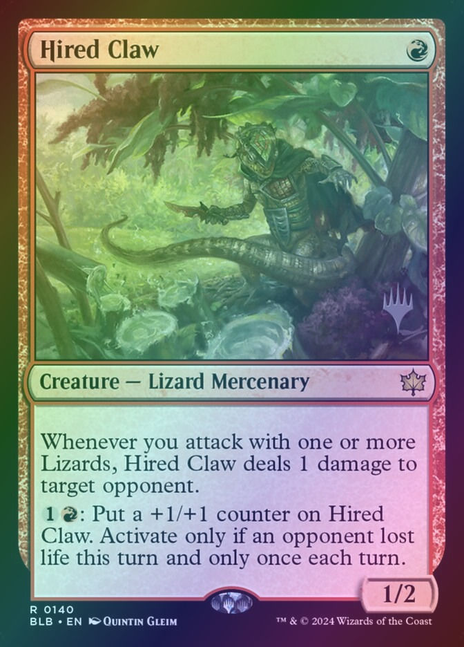 Hired Claw (PBLB) (140p) / Foil