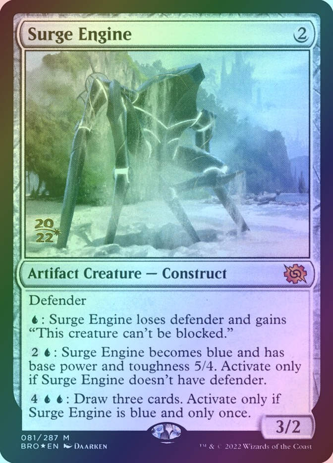 Surge Engine (PBRO) (81s) / Foil