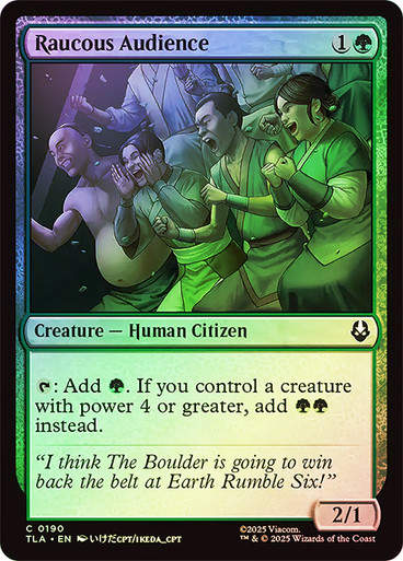 Raucous Audience (TLA) (190) / Foil