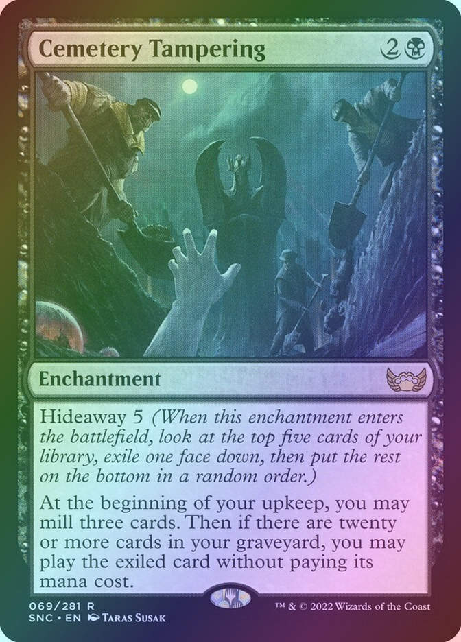 Cemetery Tampering (SNC) (69) / Foil