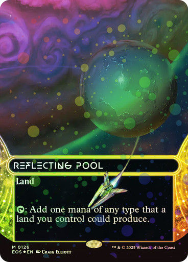 Reflecting Pool (EOS) (126) / Borderless Galaxy Foil