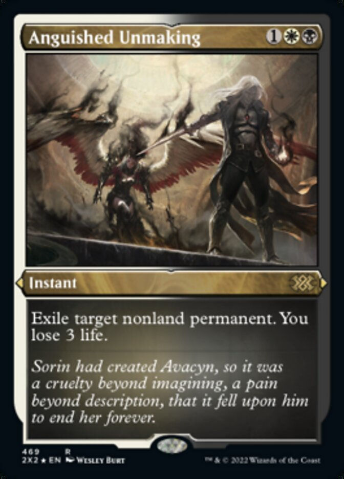 Anguished Unmaking (2X2) / Etched Foil