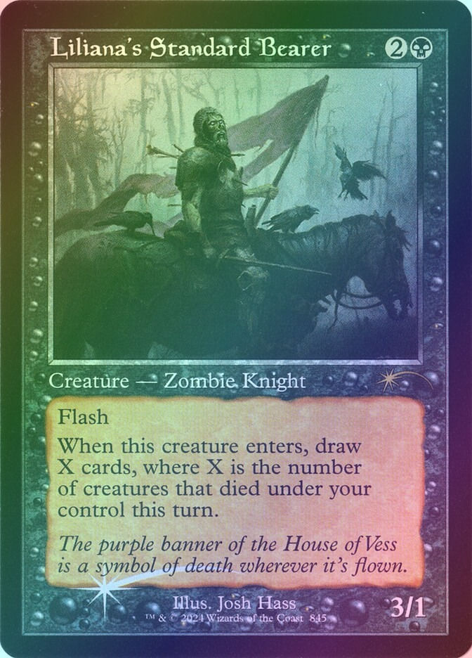 Liliana's Standard Bearer (SLD) (845) / Foil