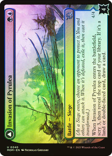 Invasion of Pyrulea // Gargantuan Slabhorn (mom) / Foil