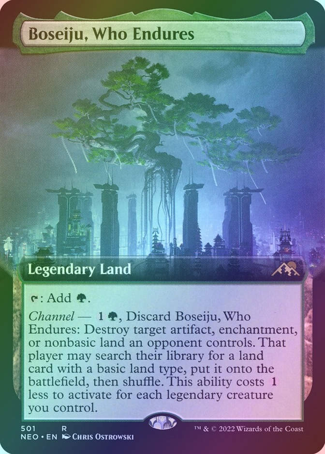 Boseiju, Who Endures (NEO) (501) / Extended Art / Foil