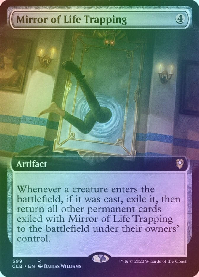 Mirror of Life Trapping (CLB) (599) / Extended Art / Foil