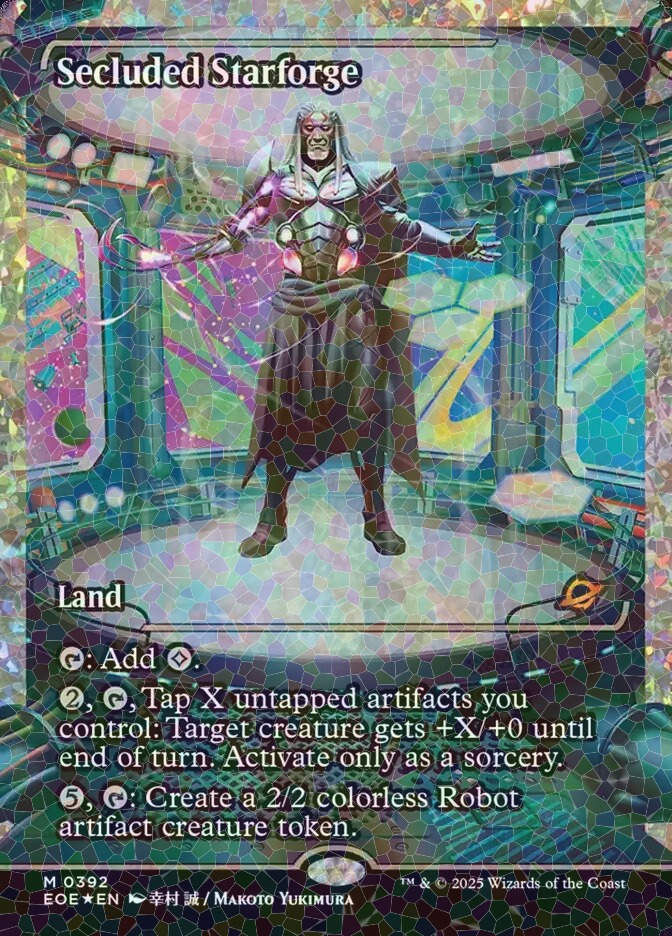 Secluded Starforge (EOE) (392) / Showcase / Fracture Foil