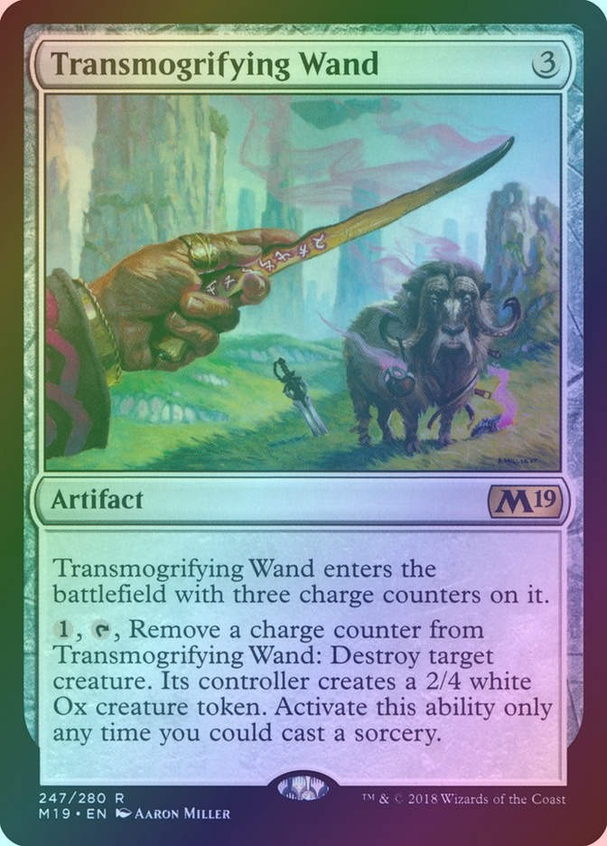 Transmogrifying Wand (M19) (247) / Foil