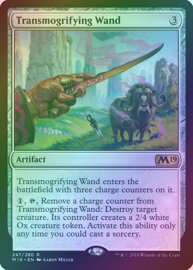 Transmogrifying Wand (M19) (247) / Foil