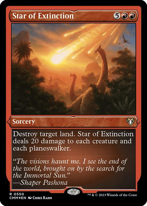 Star of Extinction (cmm) / Foil Etched