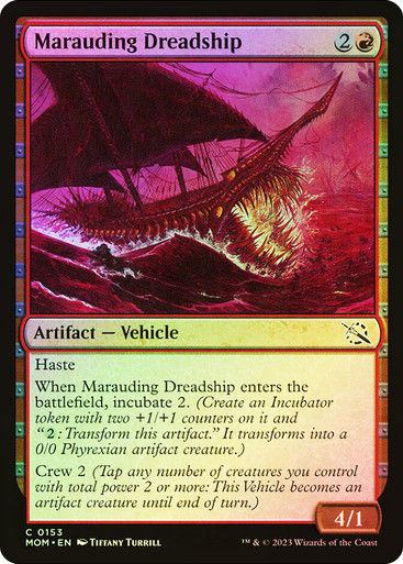 Marauding Dreadship (mom) / Foil
