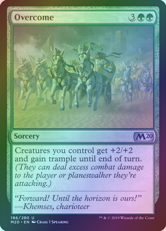 Overcome (M20) (186) / Foil