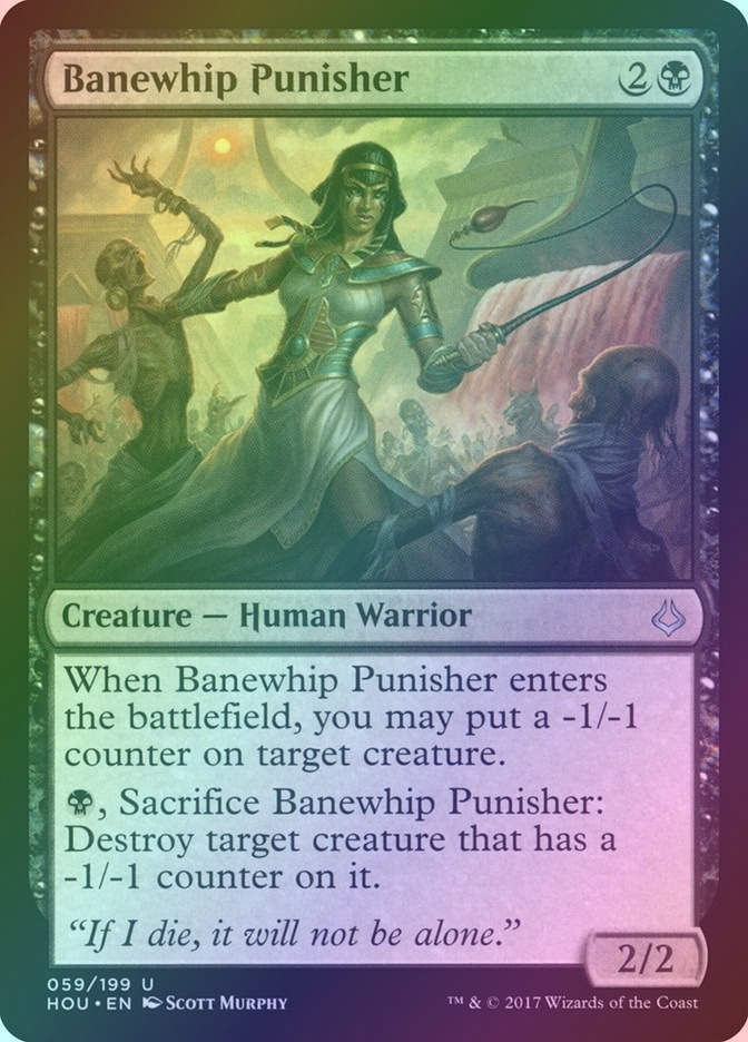 Banewhip Punisher (HOU) (59) / Foil