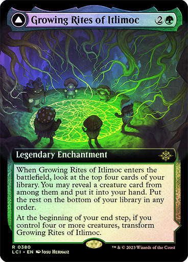 Growing Rites of Itlimoc // Itlimoc, Cradle of the Sun (lci) / Ext Art / Foil