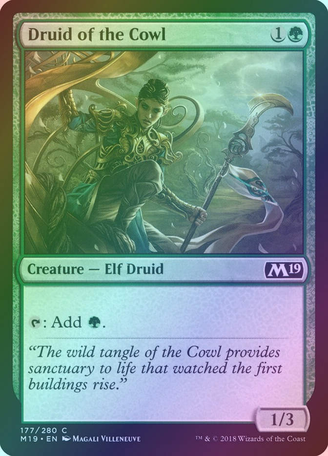 Druid of the Cowl (M19) (177) / Foil