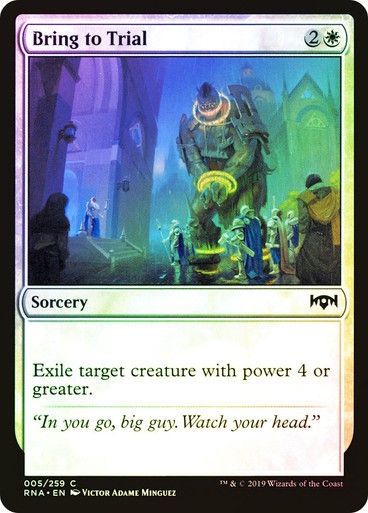Bring to Trial (RNA) (5) / Foil