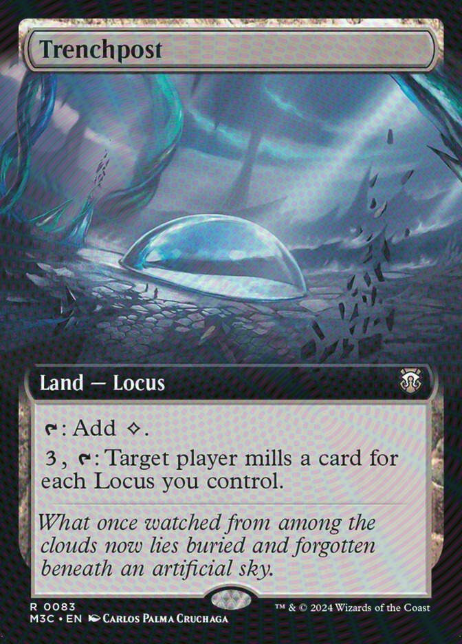 Trenchpost (M3C) (83) / Extended Art / Ripple Foil