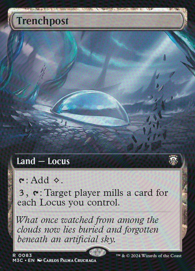 Trenchpost (M3C) (83) / Extended Art / Ripple Foil