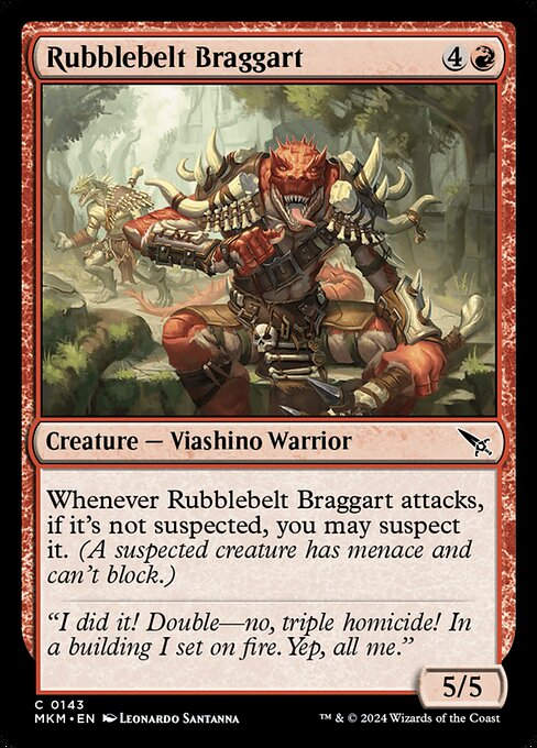 Rubblebelt Braggart (mkm) (143)