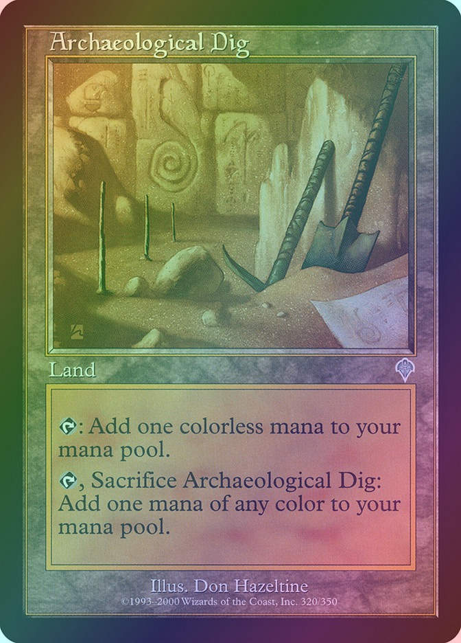 Archaeological Dig (INV) (320) / Foil
