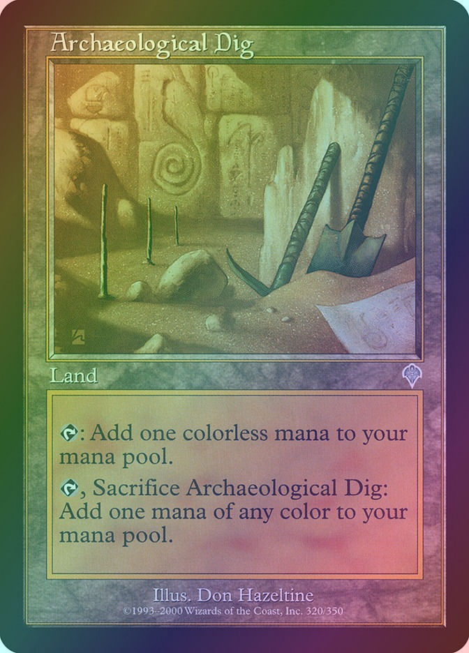 Archaeological Dig (INV) (320) / Foil