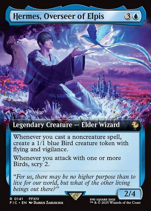 Hermes, Overseer of Elpis (FIC) (141) / Extended Art