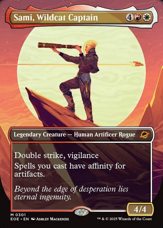 Sami, Wildcat Captain (EOE) (301) / Borderless