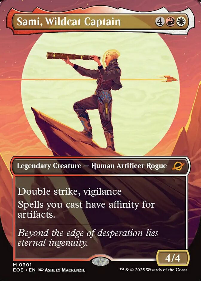 Sami, Wildcat Captain (EOE) (301) / Borderless