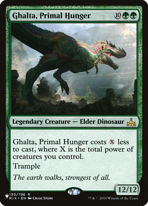 Ghalta, Primal Hunger (PLST) (RIX-130)