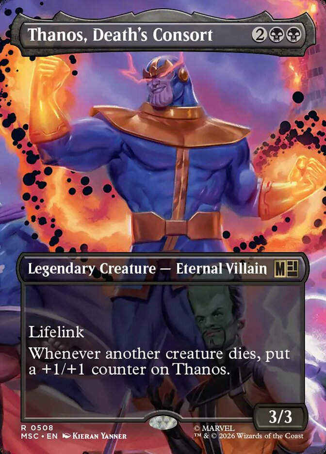 Thanos, Death's Consort (MSC) (508) / Borderless