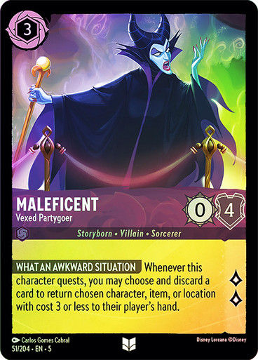 Maleficent - Vexed Partygoer (LOR_SHS) / Foil