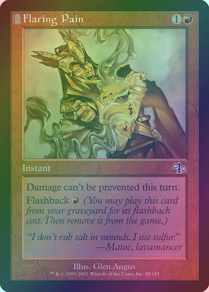 Flaring Pain (JUD) (89) / Foil