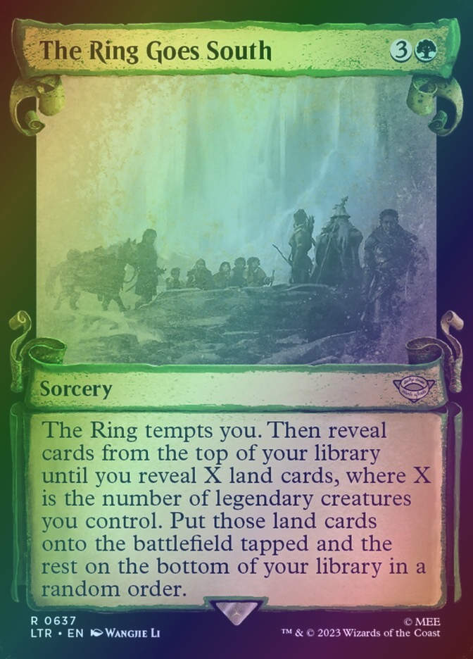 The Ring Goes South (LTR) (637) / Showcase / Foil