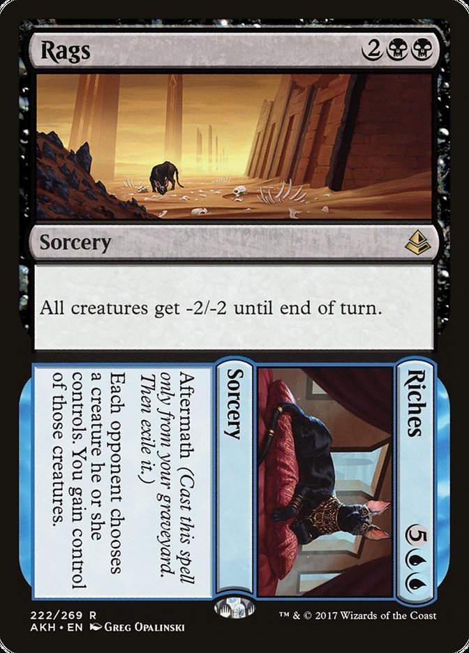 Rags // Riches (AKH) (222)
