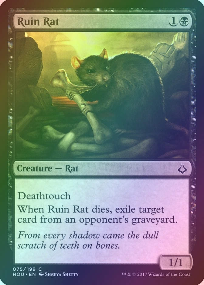 Ruin Rat (HOU) (75) / Foil
