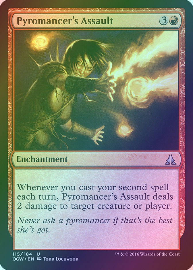 Pyromancer's Assault (OGW) (115) / Foil