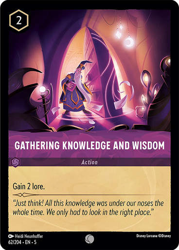 Gathering Knowledge and Wisdom (LOR_SHS)