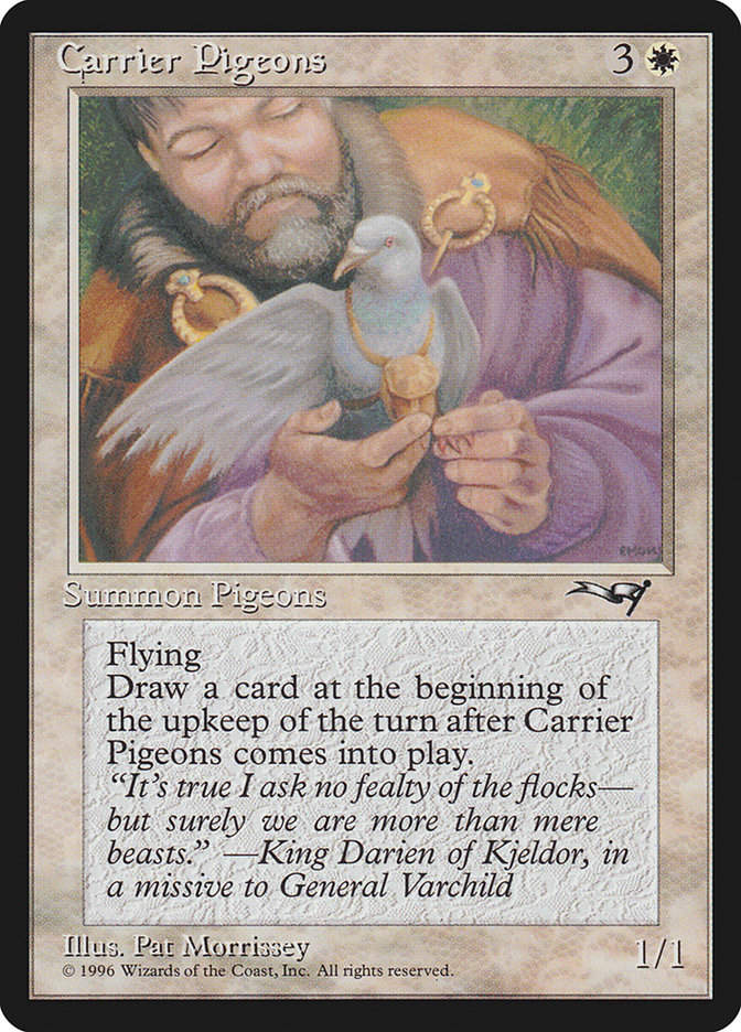 Carrier Pigeons (ALL) (1b)