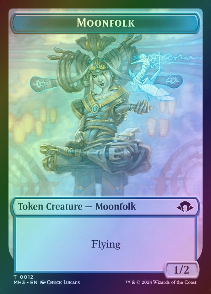 Moonfolk // Phyrexian Germ (TMH3) (12 // 16) / Foil — cara 1 de 2