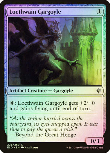 Locthwain Gargoyle (ELD) (225) / Foil