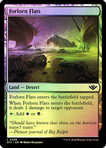 Forlorn Flats (otj) (258) / Foil