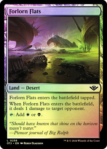 Forlorn Flats (otj) (258) / Foil