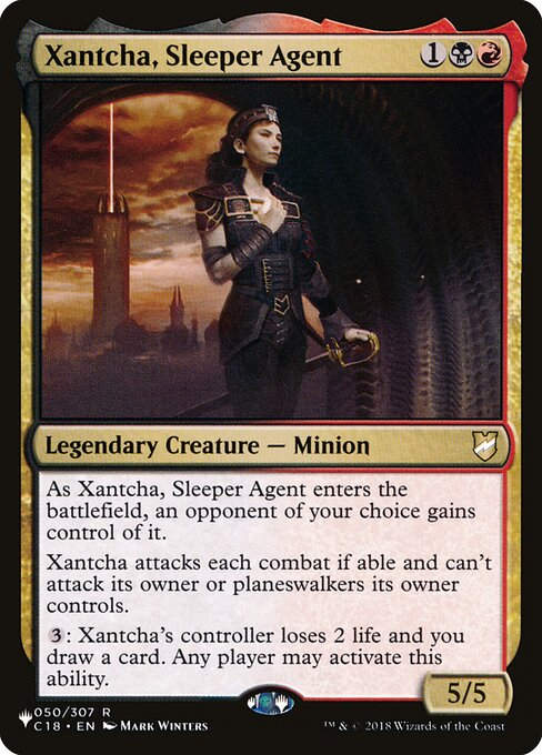 Xantcha, Sleeper Agent (PLST) (C18-50)