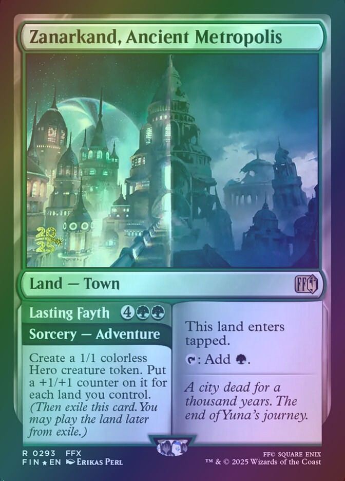 Zanarkand, Ancient Metropolis // Lasting Fayth (PFIN) (293s) / Foil