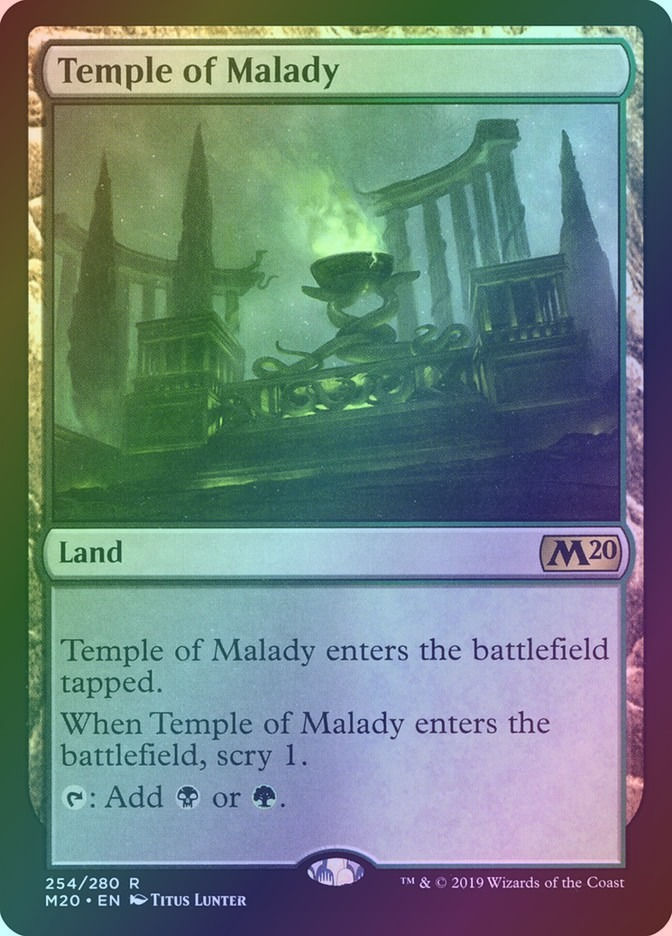 Temple of Malady (M20) (254) / Foil
