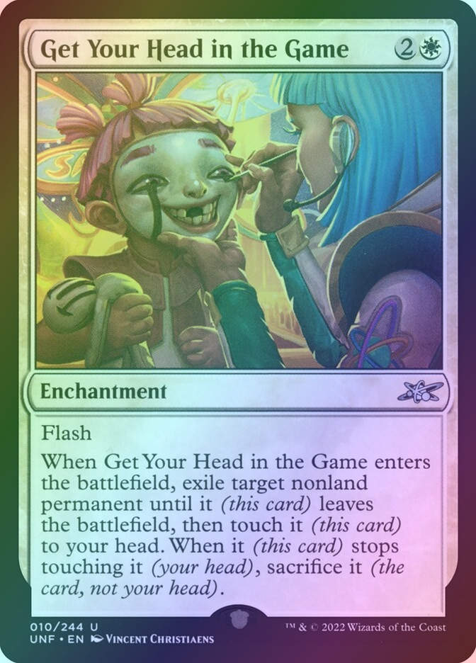 Get Your Head in the Game (UNF) (10) / Foil