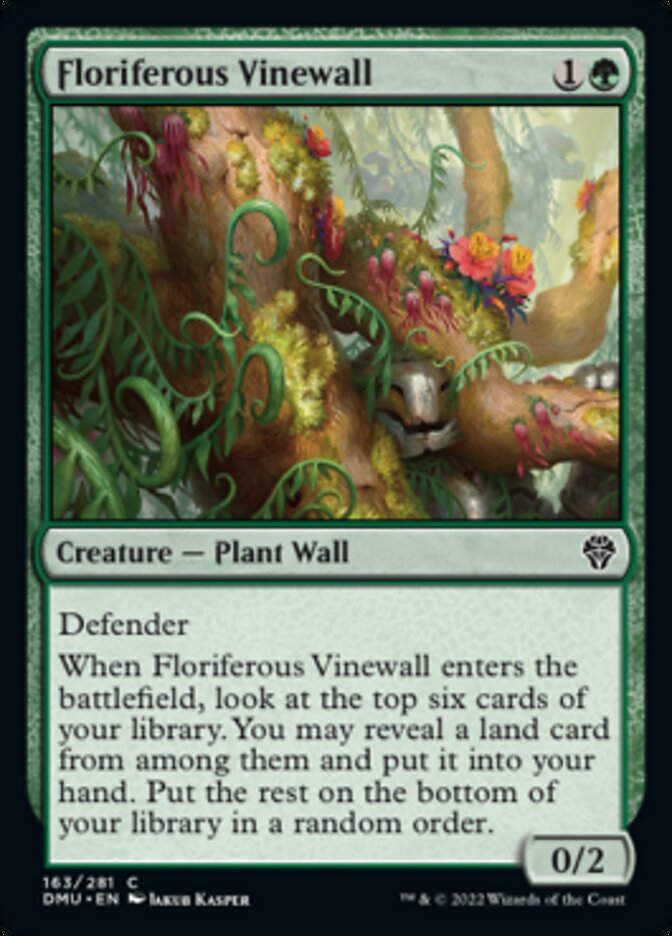 Floriferous Vinewall (DMU)