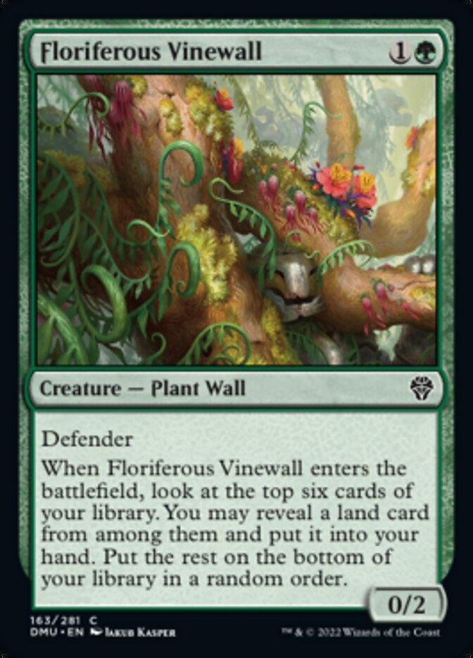 Floriferous Vinewall (DMU)