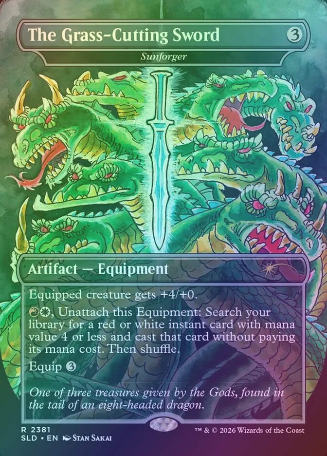Sunforger (SLD) (2381) / Borderless / Foil