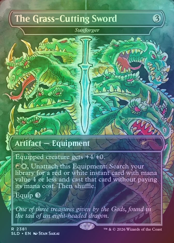 Sunforger (SLD) (2381) / Borderless / Foil